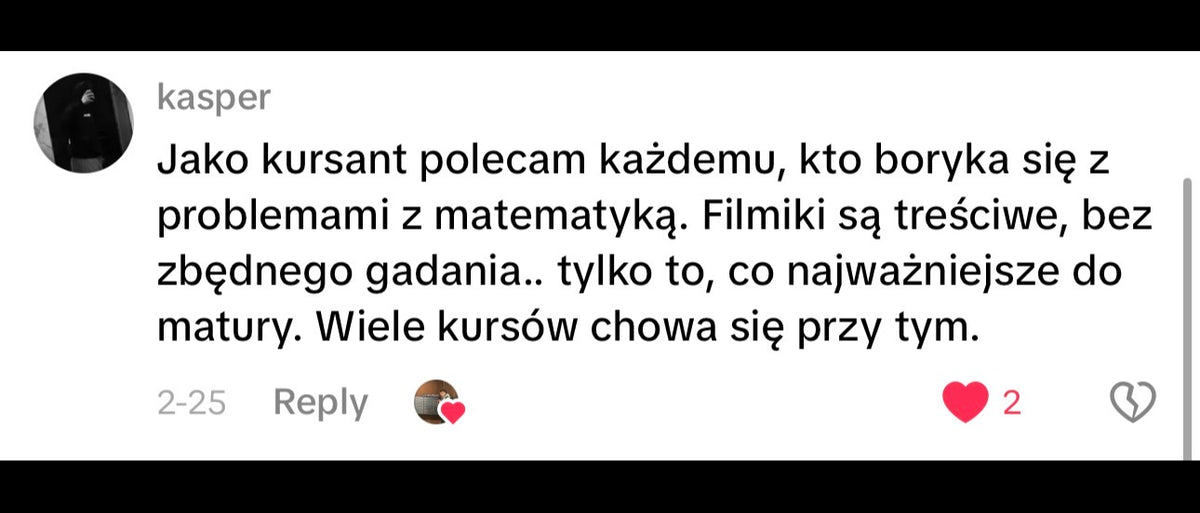 Opinia klienta