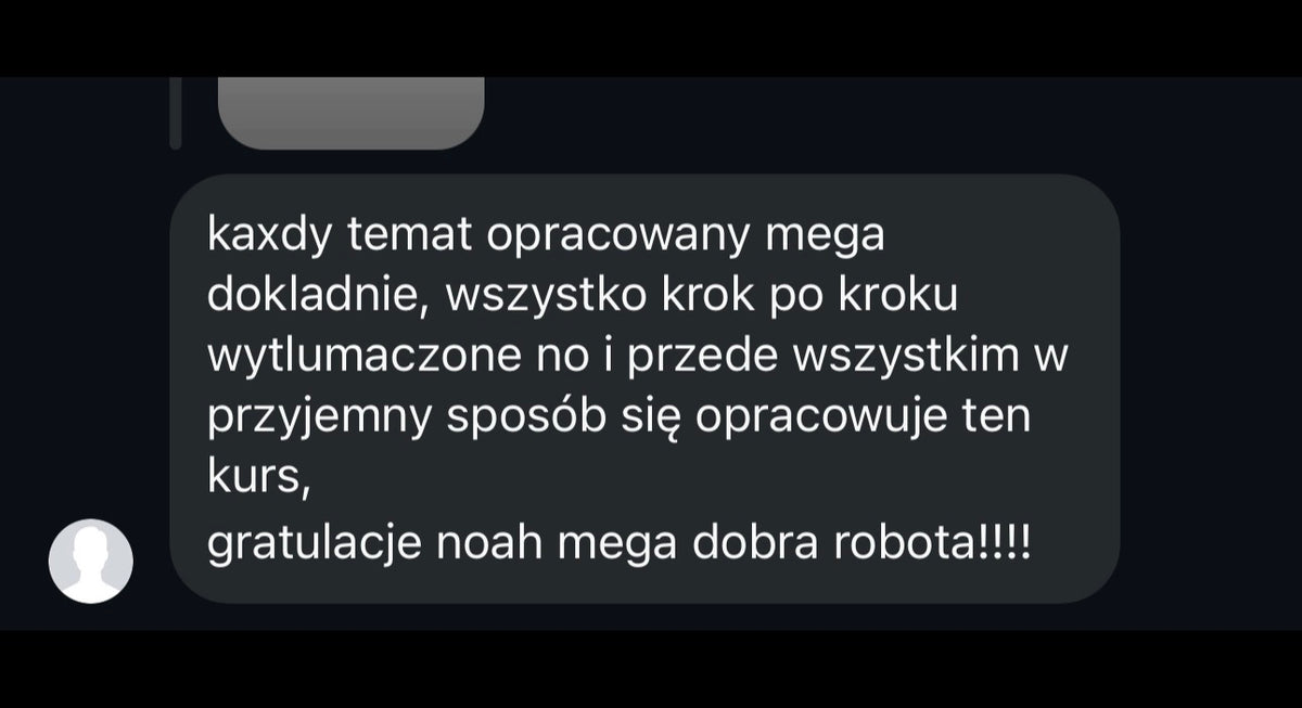 Opinia klienta